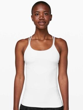 lululemon athletica White Double-Strap Tank Top
